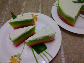 Kue Talam Pelangi